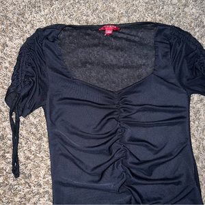 Black Mesh Guess Bodysuit